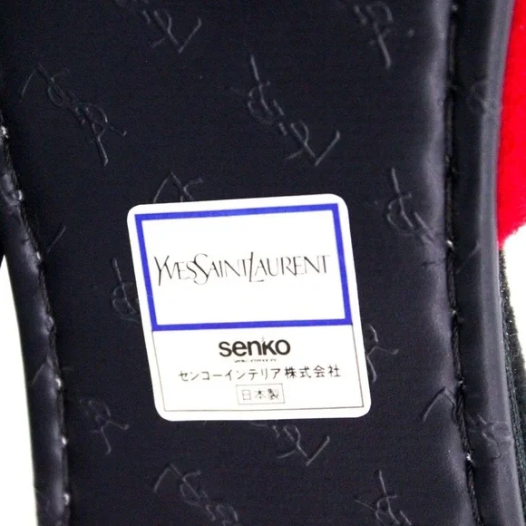 Authentic YSL Yves Saint Laurent Slippers. No Size Listed - 10" Total - Picture 6 of 6